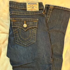 True Religion Blue Skinny Jeans